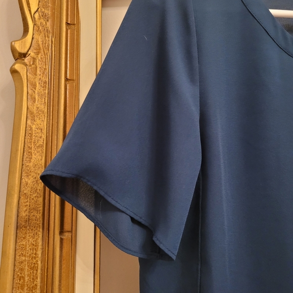 RW&Co blue blouse - Picture 5 of 8